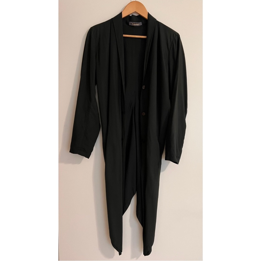 Vintage 80s Issey Miyake Double Layer Tailcoat Smock Jacket Archival Rare